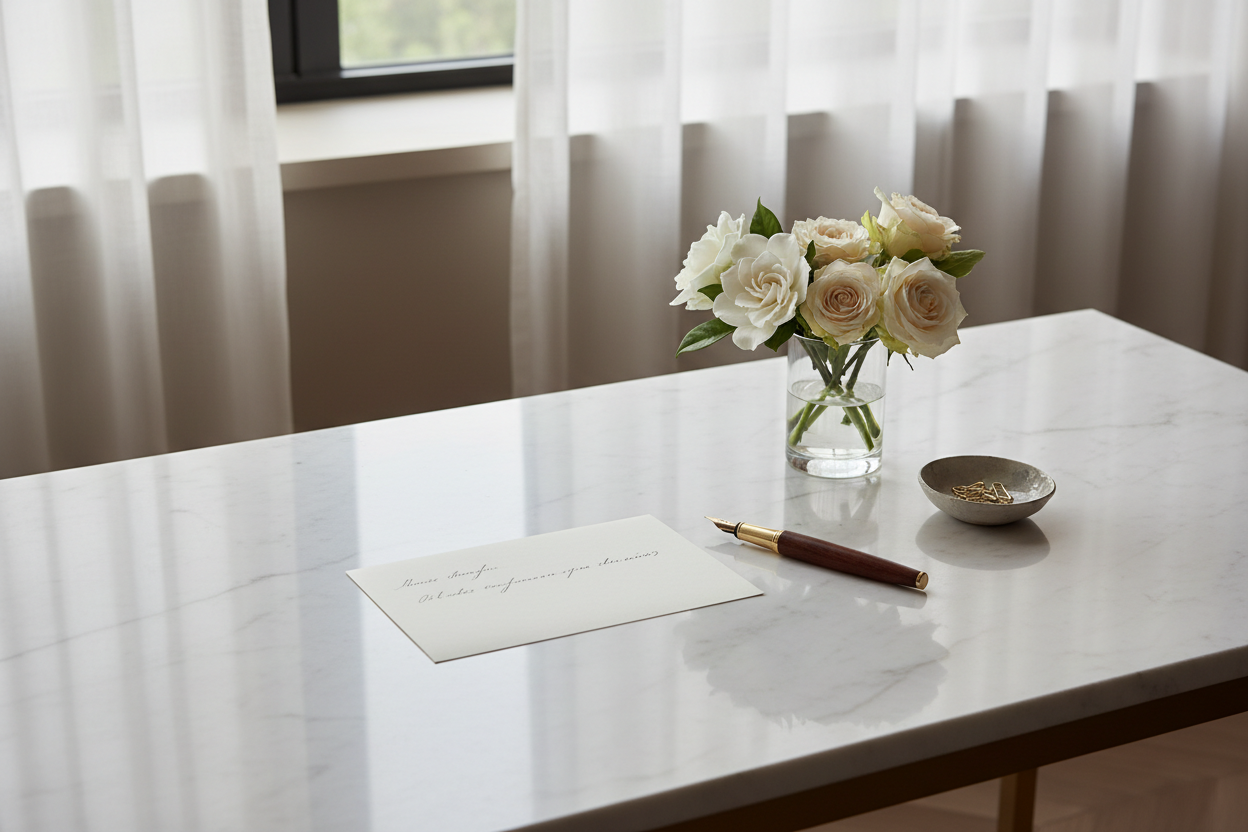 Luxury Note from Founder Image